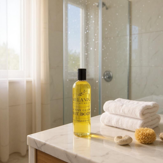 Sunny Glow carrot body oil