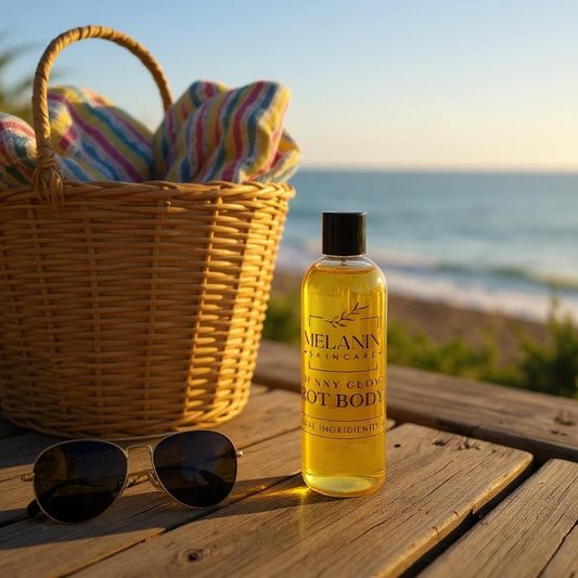 Sunny Glow carrot body oil
